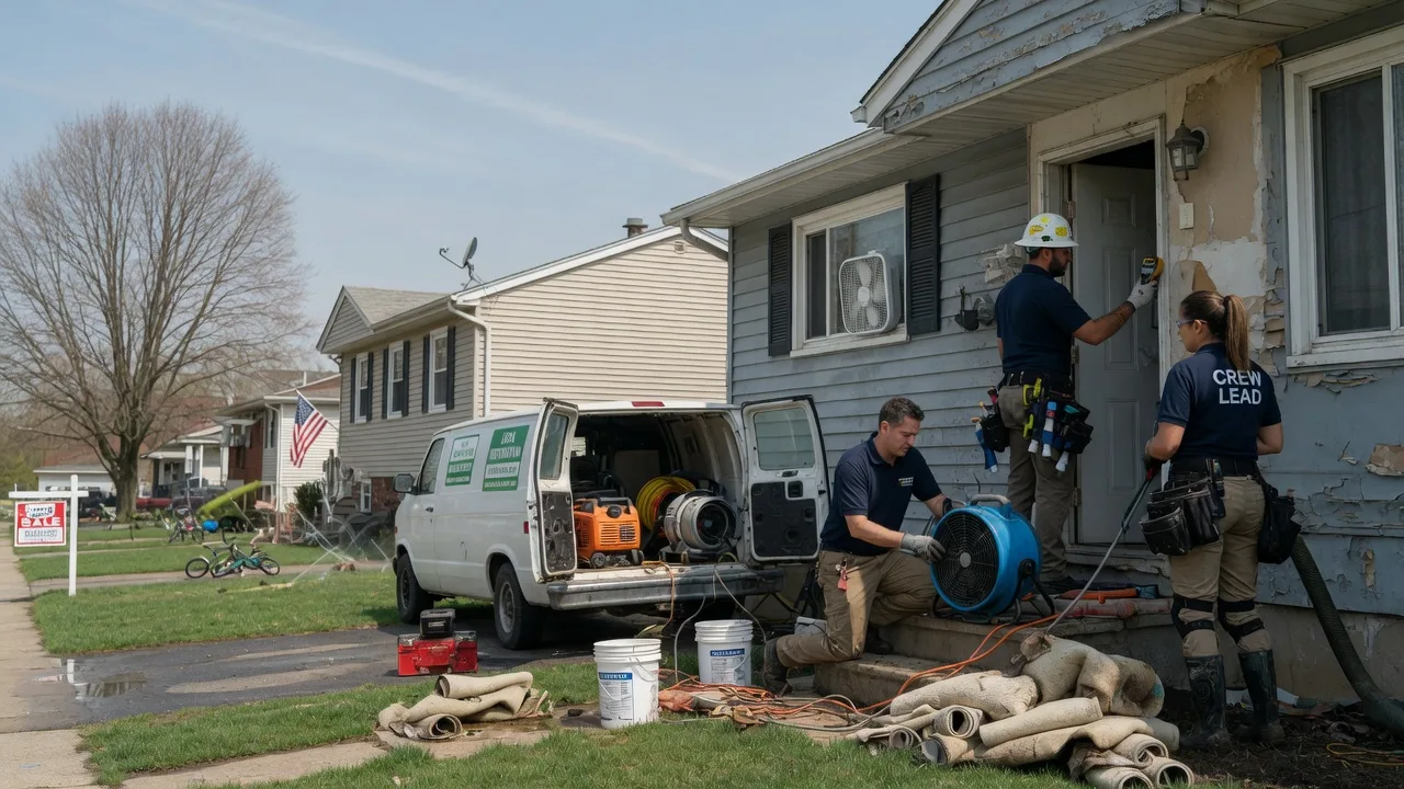 Flood Cleanup in Butler, OH near me